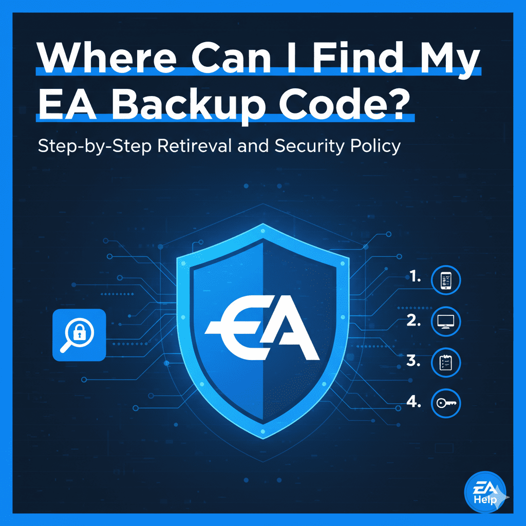 EA BACKUP CODE